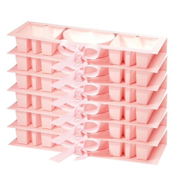 Pink I Love Mom Boxes Gift Boxes with clear window Set of 6 - Picture 7 of 9